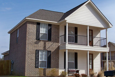 Example of a transitional home design design in Other