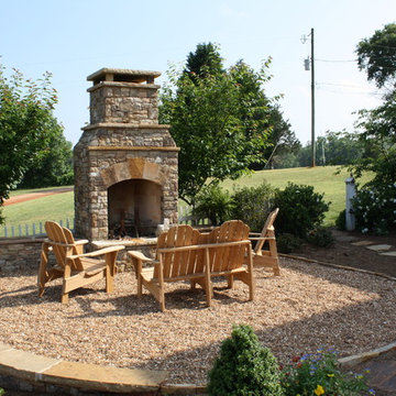 Assorted Outdoor Fireplaces