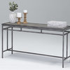 Console Table in Gray