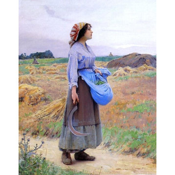 Charles Sprague Pearce Returning from the Fields Wall Decal Print