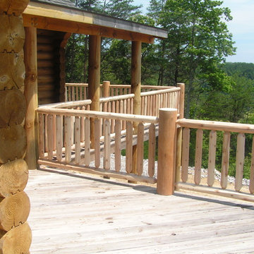 Tennessee Log Home