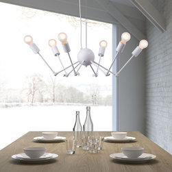 Zuo Snow Ceiling Lamp White - SKU: 50141 - Pendant Lighting