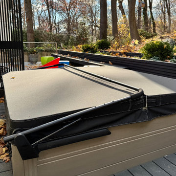 Riverdale, The Bronx, NY  oversized deck