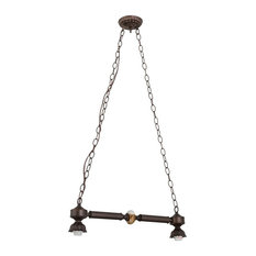 Meyda Lighting 23" Victorian With Onyx 2-Light Bar, 2.25"
