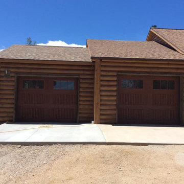 Howard, Colorado Round Log Home