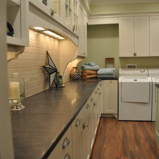 Jet Mist Honed Granite Houzz Example Of A Clic Home Design In Dc Metro