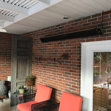 Patio in Little Rock, AR.