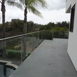 Glass Railing - Home Fencing And Gates