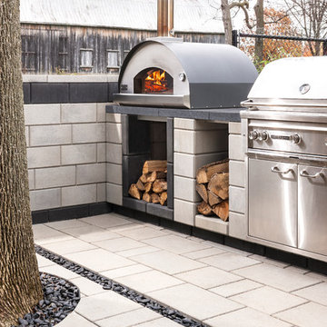 Modern Style Outdoor Kitchen