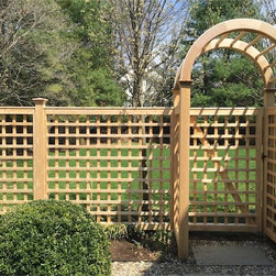 4" Square Cedar Lattice - Products
