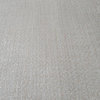 Beige off white cream woven faux grasscloth fabric imitation textured Wallpaper,