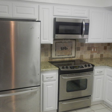 Tampa Area Kitchen Cabinet Refacing Project - January 2014