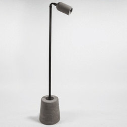 Bentu 'ZHAN' Concrete Floor Light - Floor Lamps
