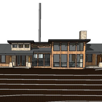 Initial renderings of Number 2 Canyon Residence