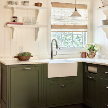 The Classic Cottage Revival Kitchen