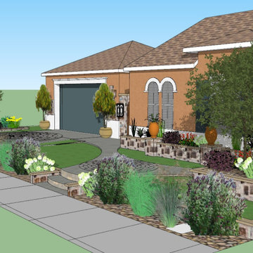 Front Yard in Morningstar Ranch - Winchester