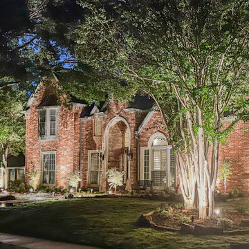 Elegant Flagstone Entry & Natural Stone Path Transformation | Allen, TX