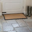 Doormat with Charcoal Border, Large - Coir