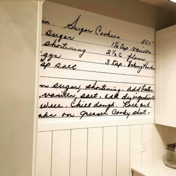 Recipe Wall Mural