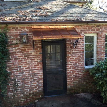 250 Series Copper Awning Project in Atlanta