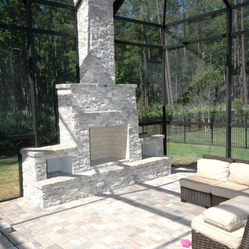 Outdoor Fireplace