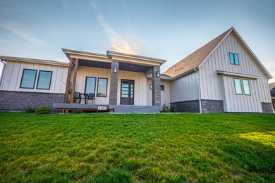 Contemporary exterior home idea in Other