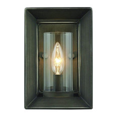 Golden Smyth 1-LT Wall Sconce 2073-1W GMT - Gunmetal Bronze