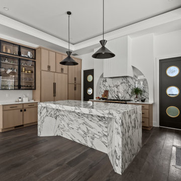 A Modern Kitchen Layered in Wood, Mixed Metals & Meaningful Collaboration