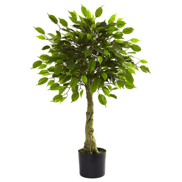 3' Ficus Tree, UV Resistant, Indoor and Outdoor