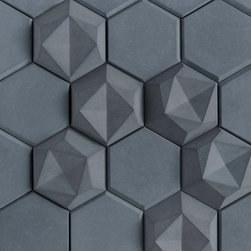 Kaza Edgy in Night Straight Matte - Tile