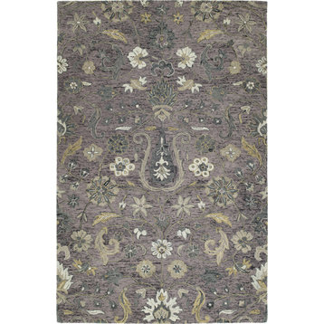 Kaleen Chancellor Hand-Tufted Indoor Area Rug, Lilac, 10'x14'