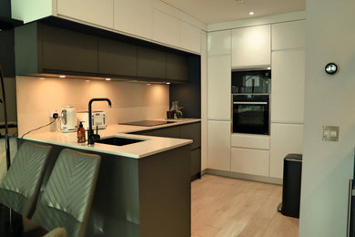 Photo of a contemporary kitchen in Manchester.