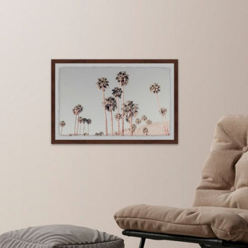 "Palm Tree Overload" Framed Painting Print