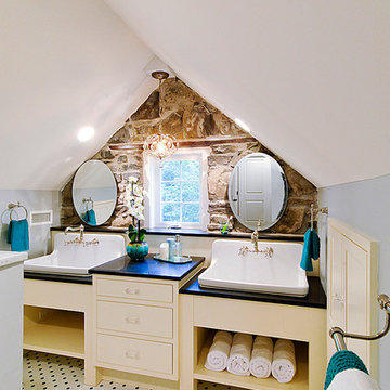 Exposed Stone in the Bathroom
