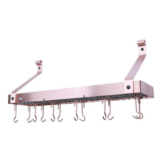 Pot Racks - Premier Collection PR8B-24 Series Wall Mounted 24