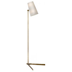 Whitman Desk Lamp in Hand-Rubbed Antique Brass with Hand-Rubbed Antiqu –  Gramercy Home Design