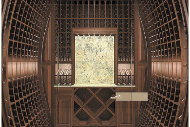Inspiration for a wine cellar remodel in Tampa