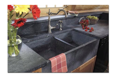 Soapstone counters and kitchen tops