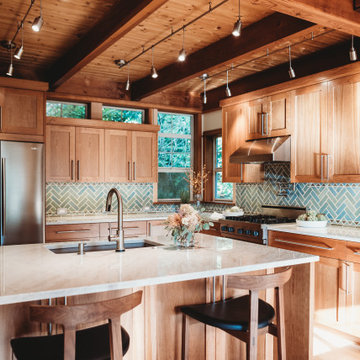 Bainbridge Island Cottage Kitchen