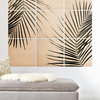 Deny Designs Mareike Boehmer Palm Leaves 9 Wood Wall Mural, 3'x3'
