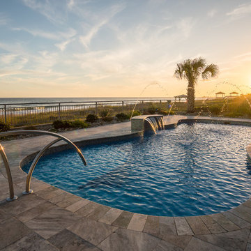 Fiberglass Pool on the Ocean, Emerald Isle