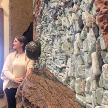 Honouring Creation - Natural Stone Fireplace