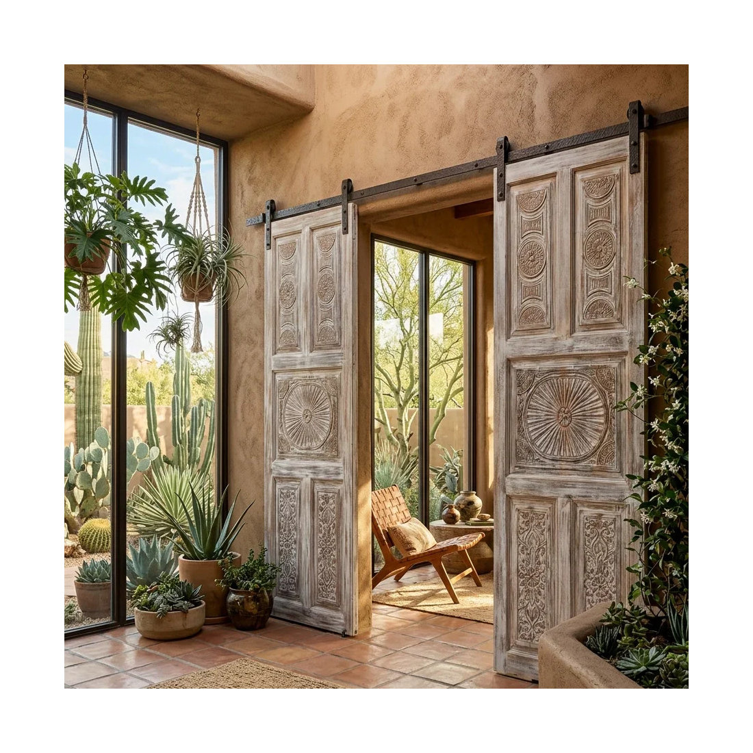 Sliding Style: Barn Doors Making a Strong Statement Inside the Home