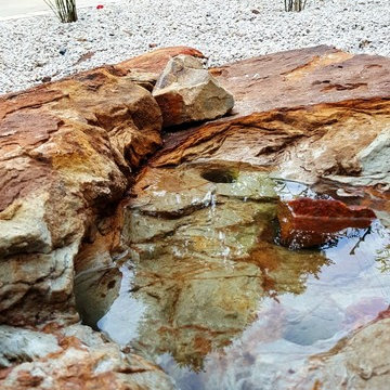 La Montagne new water wise garden