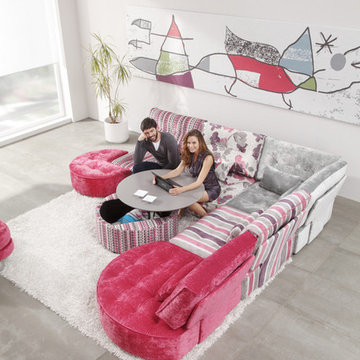 Arianne Love Modular Sectional Sofa by Famaliving California