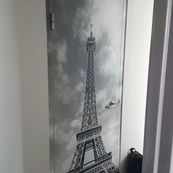 Paris Effiel Tower Door Art - Prints & Posters
