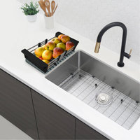 STYLISH Silicone Drying Mat and Trivet, Dark Gray