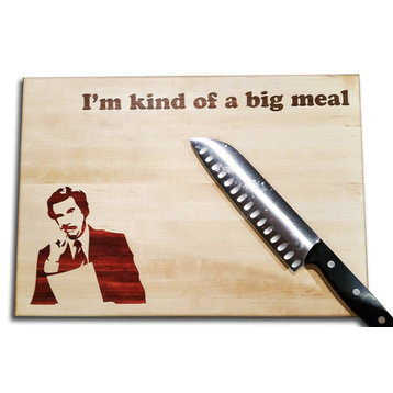 “I’m Kind of a Big Meal” Funny Cutting Board, 9"x13"