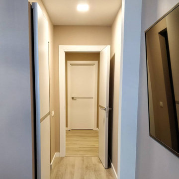 Magic2 Hardware in apartment hallway