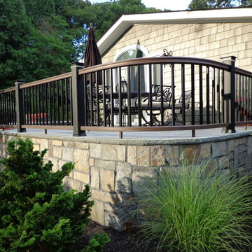 Curved Railing